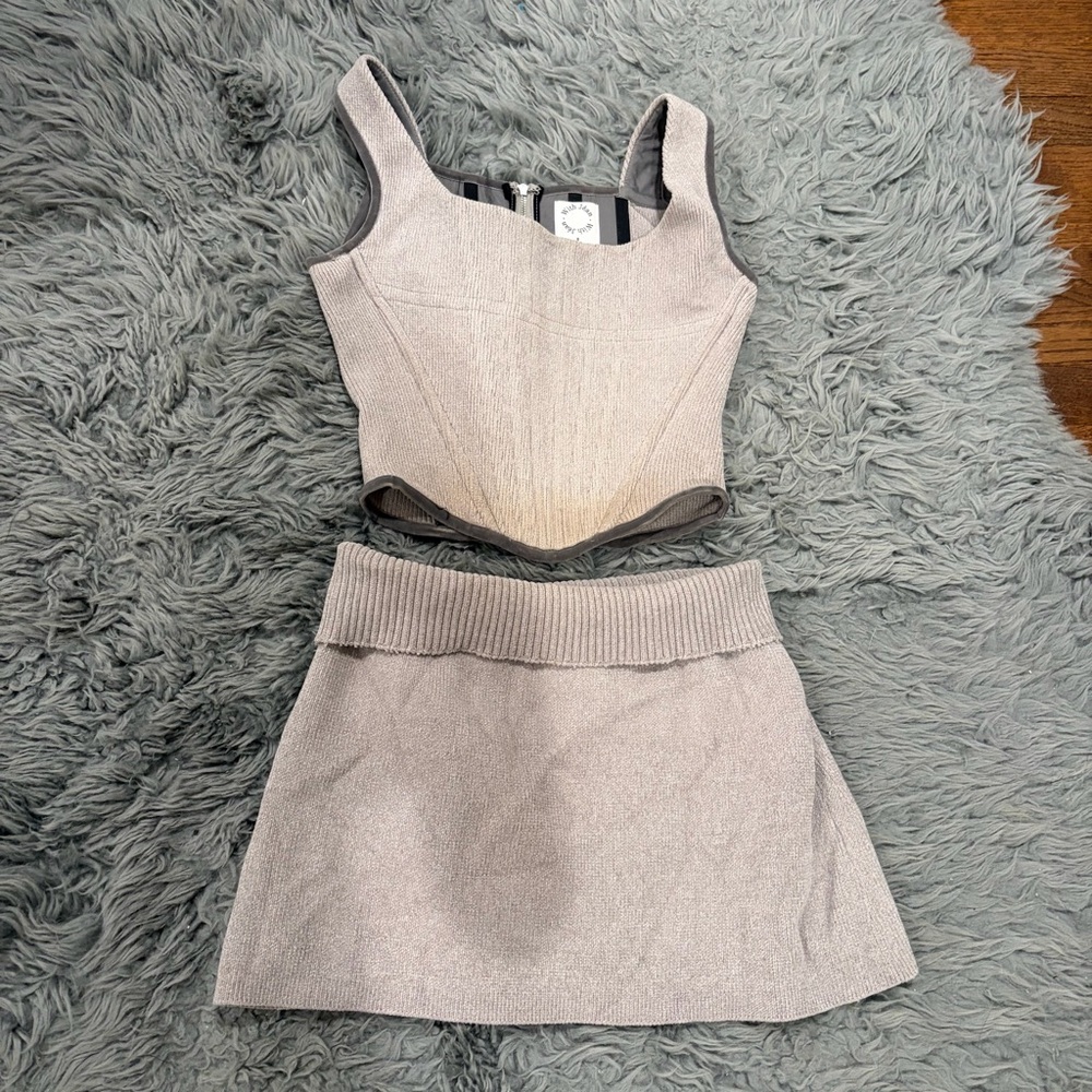 With Jean June Corset and Emilia Mini Skirt Set - Picture 3 of 5